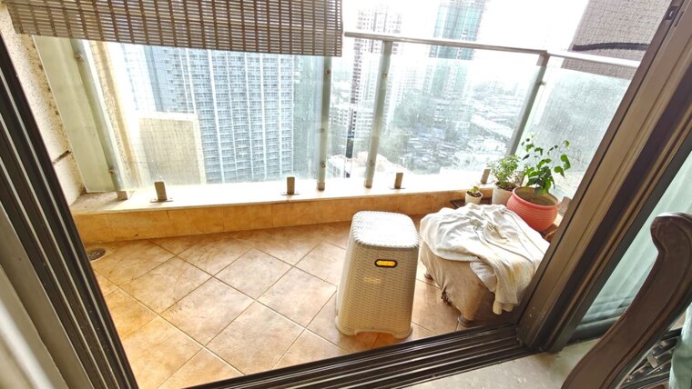 Balcony, satellite-tower 2 Bedroom 900 Sq.Ft. Apartment In Goregaon East Mumbai 10435296