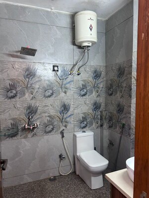 Bathroom in 4 BHK Builder Floor at Sector 57 – for Rent
