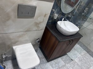 Bathroom in 4 BHK Builder Floor at Sector 57 – for Rent