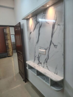 Bathroom in 2 BHK Builder Floor at Shri Devaji Residency, Dhakoli – for Sale