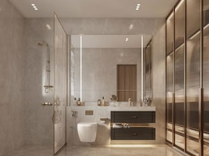 Bathroom in 3 BHK Apartment at Emperium Titan, Sector 88a – for Sale