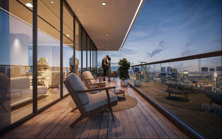 Balcony, emperium-titan 3 Bedroom 1906 Sq.Ft. Apartment In Sector 88a Gurgaon 10435344
