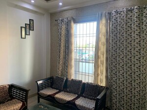 Living Room in 3 BHK Builder Floor at Tigra – for Rent