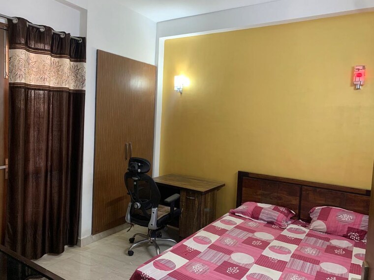 Bedroom, tigra 3 Bedroom 1600 Sq.Ft. Builder Floor In Tigra Gurgaon 10435345