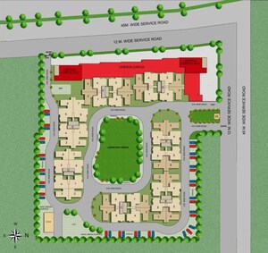 Master Plan in 2 BHK Apartment at Terra Lavinium, Sector 75 – for Rent