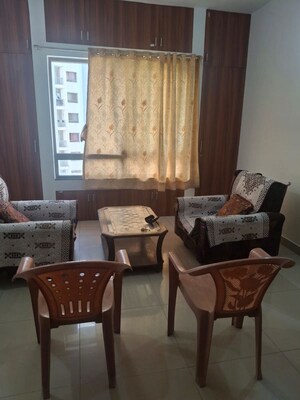 Living Room in 1 BHK Apartment at Paranjape Blue Ridge, Hinjewadi – for Rent