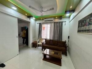 Living Room in 2 BHK Apartment at Hiranandani Estate Princeton, Ghodbunder Road – for Rent