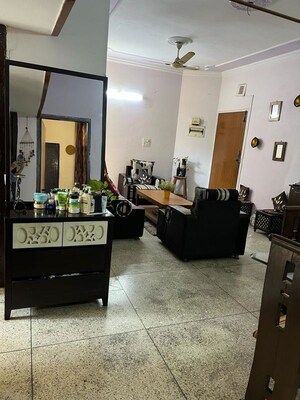 Living Room in 3 BHK Apartment at Sector 22 Dwarka – for Rent