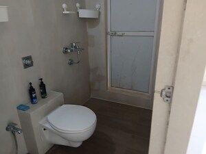 Bathroom in 1 BHK Apartment at Vijay Orovia, Ghodbunder Road – for Rent