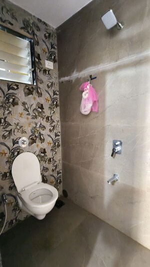 Bathroom in 1 BHK Apartment at Rudra Regency, Kharghar – for Sale