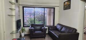 Living Room in 2 BHK Apartment at IM Applaud 38, Goregaon East – for Rent