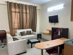 Team Area in 1 BHK Apartment at Eldeco Aurum, Omicron I Greater Noida – for Rent