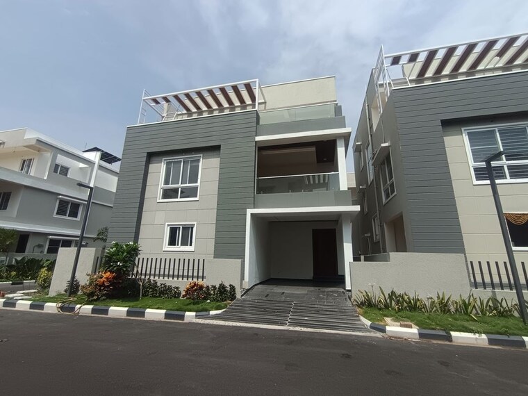 Exterior View, turkayamjal 3 Bedroom 2448 Sq.Ft. Villa In Turkayamjal Hyderabad 10435553