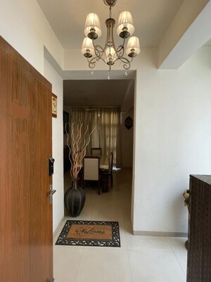 Living Room in 3 BHK Apartment at Sushma Elite Cross, Dhakoli – for Rent