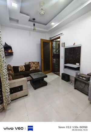 Living Room in 1 BHK Builder Floor at APS Apartment, Indrapuram – for Rent