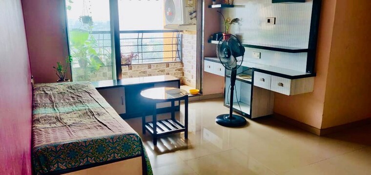 Living Room, balaji-garden-chs 2 Bedroom 650 Sq.Ft. Apartment In Kopar Khairane Navi Mumbai 10435651
