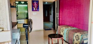 Bedroom in 2 BHK Apartment at Balaji Garden CHS, Kopar Khairane – for Rent