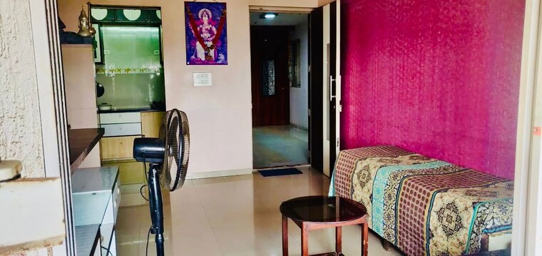 Bedroom, balaji-garden-chs 2 Bedroom 650 Sq.Ft. Apartment In Kopar Khairane Navi Mumbai 10435651