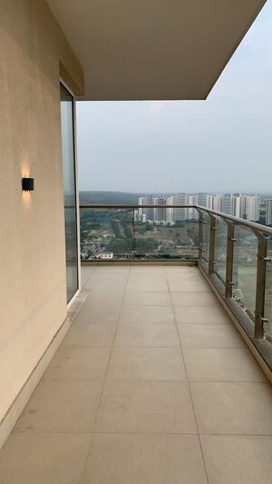 Balcony in 3 BHK Apartment at Mahindra Luminare, Sector 59 – for Sale