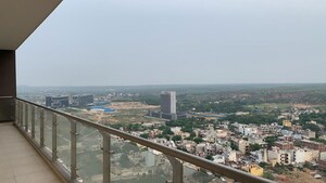Balcony in 3 BHK Apartment at Mahindra Luminare, Sector 59 – for Rent