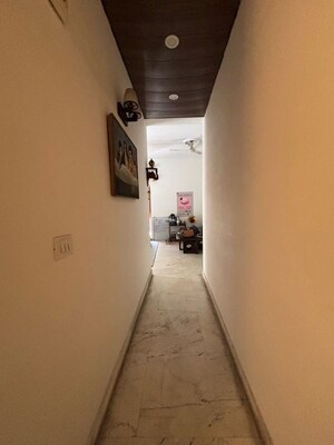 Building Lobby in 3 BHK Builder Floor at Kailash Colony – for Rent