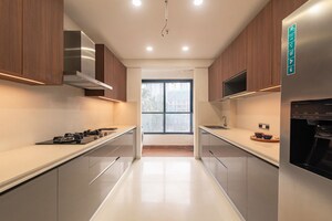 Kitchen in 2.5 BHK Apartment at Mahindra Rainforest, Bhandup West – for Sale