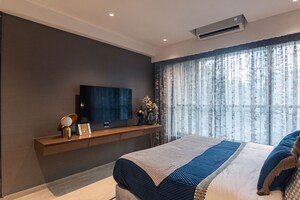 Bedroom in 2.5 BHK Apartment at Mahindra Rainforest, Bhandup West – for Sale
