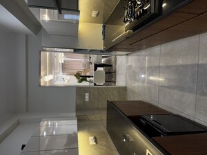 Kitchen in 3 BHK Builder Floor at North Mullanpur – for Sale