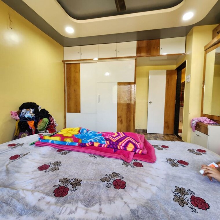 Bedroom, silver-estate-chs 2 Bedroom 850 Sq.Ft. Apartment In Bibwewadi Pune 10435747