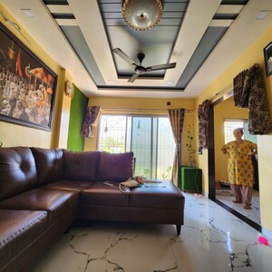 Living Room in 2 BHK Apartment at Silver Estate CHS, Bibwewadi – for Rent