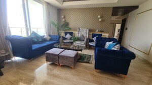 Living Room in 4 BHK Apartment at Mahindra Luminare, Sector 59 – for Sale