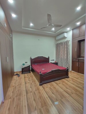 Master Bedroom in 3 BHK Builder Floor at Kalkaji – for Rent