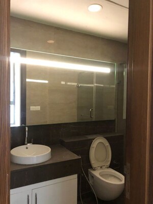 Bathroom in 4 BHK Apartment at M3M Golf Estate, Sector 65 – for Rent
