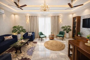 Living Room in 4 BHK Builder Floor at Neb Sarai – for Rent