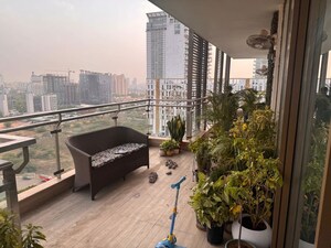 Balcony in 3.5 BHK Apartment at M3M Golf Estate, Sector 65 – for Rent