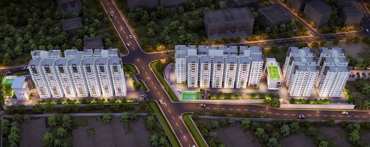 Exterior View, ramky-one-orbit 2 Bedroom 1255 Sq.Ft. Apartment In Nallagandla Hyderabad 10434565