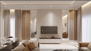 Living Room in 4 BHK Builder Floor at Dlf Phase ii – for Sale