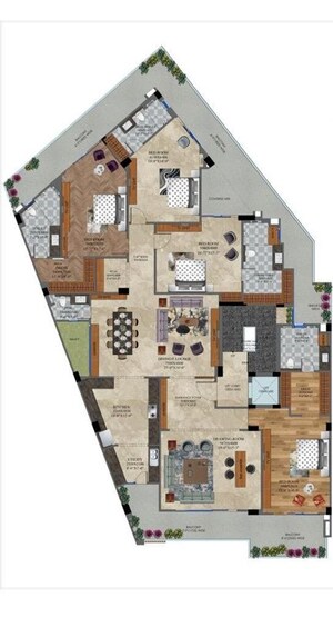 Master Plan in 4 BHK Builder Floor at Malibu Town – for Sale