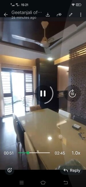 Living Room in 5 BHK Penthouse at Rugved Apartments, Shivajinagar – for Sale