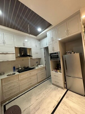 Kitchen in 3 BHK Builder Floor at Sector 15 – for Sale