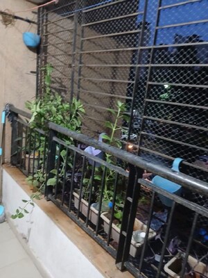 Balcony in 2.5 BHK Apartment at Dombivli East – for Rent