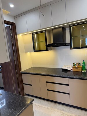 Kitchen in 3 BHK Apartment at Malwa Escon Primera, International Airport Road – for Rent