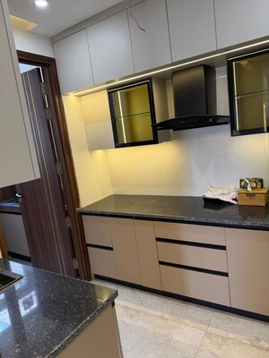 Kitchen in 3 BHK Apartment at Malwa Escon Primera, International Airport Road – for Rent