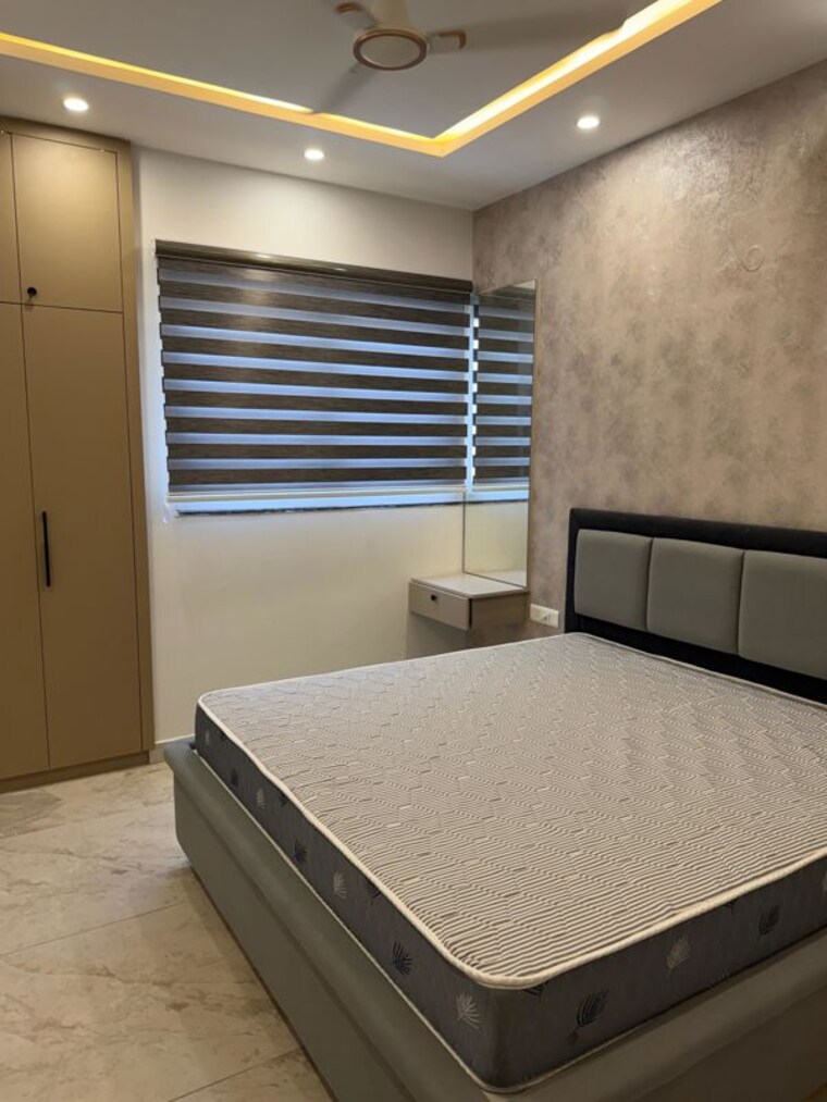 Bedroom, malwa-escon-primera 3 Bedroom 1650 Sq.Ft. Apartment In International Airport Road Zirakpur 10436109