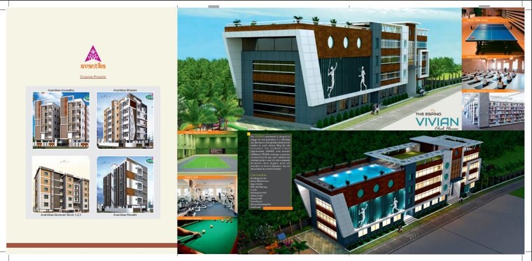 Exterior View, avantika-the-espino 2 Bedroom 1248 Sq.Ft. Apartment In Chanda Nagar Hyderabad 10435835