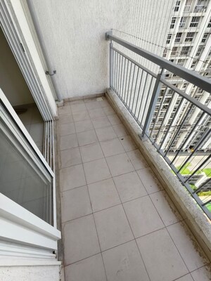 Balcony in 2 BHK Apartment at Godrej Emerald, Ghodbunder Road – for Rent