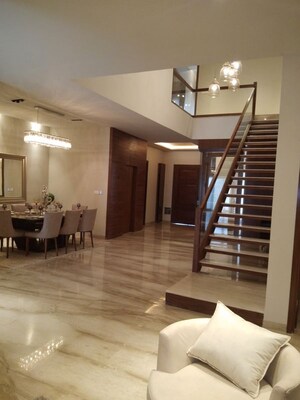 Staircase in 5 BHK Villa at North Mullanpur – for Sale