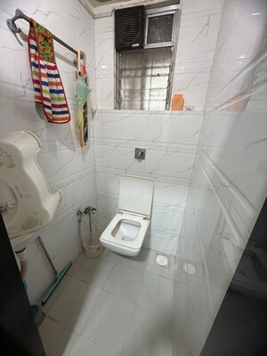 Bathroom in 2 BHK Apartment at Bhagya Apartments, Andheri West – for Rent