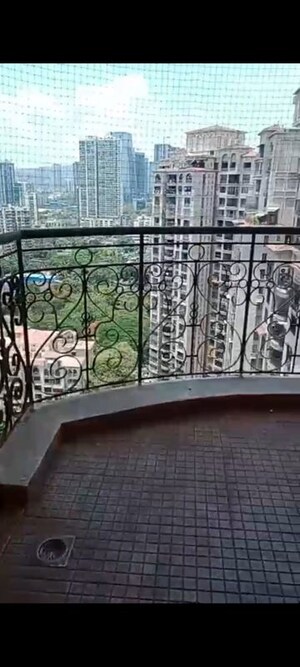 Balcony in 3 BHK Apartment at Mahindra Eminente, Goregaon West – for Rent