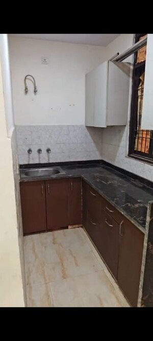 Kitchen in 1 RK Builder Floor at Rohini Sector 7 – for Rent